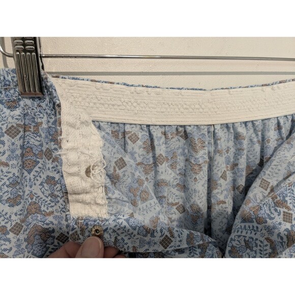 Men's Marlowe Vintage Permanent Press Cotton Medallion Pajama Set M/L C W30 - Picture 6 of 8